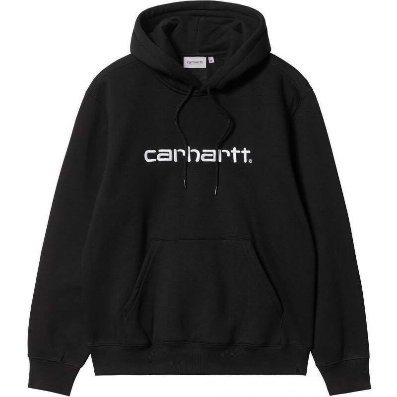 MIKINA CARHARTT WIP Hooded Carhartt - černá -