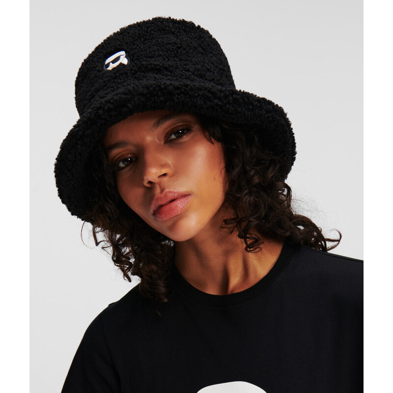 KLOBOUK KARL LAGERFELD K/IKONIK 2.0 SHEAR BUCKET HAT