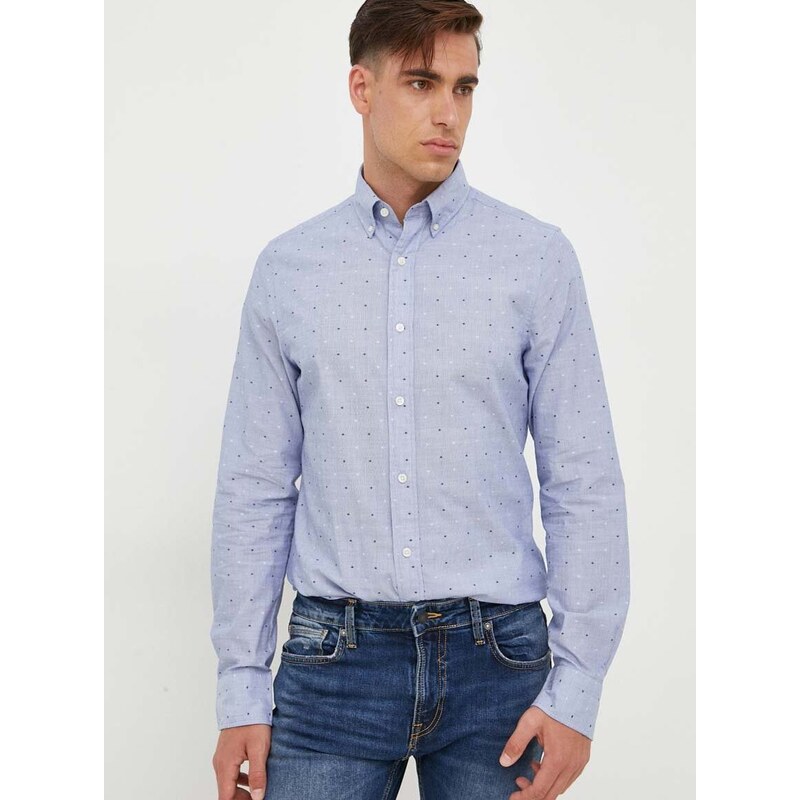 Košile Gant regular, s límečkem button-down