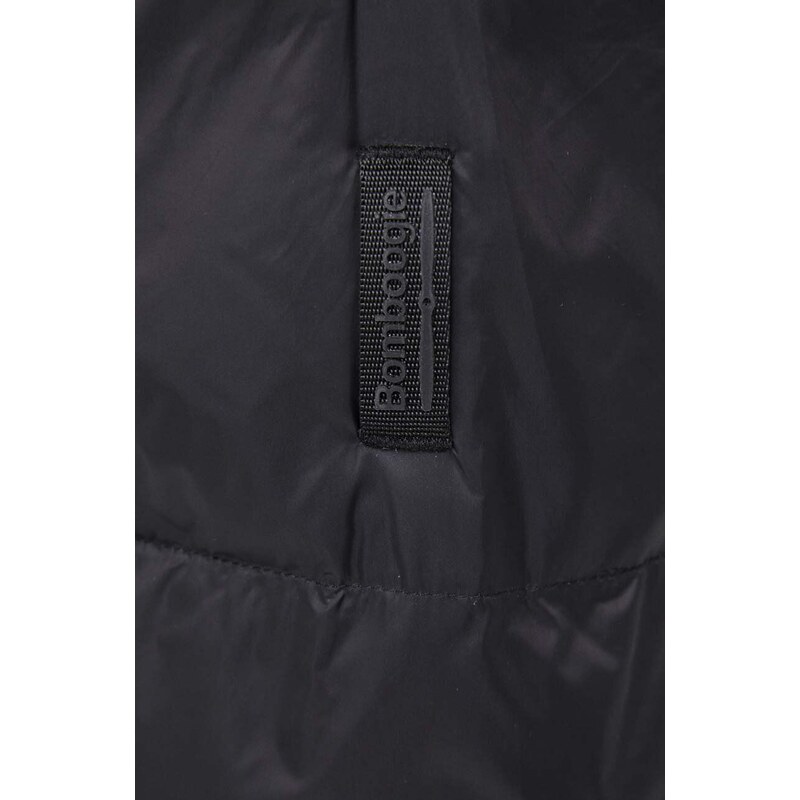 Péřová bunda Bomboogie Anvers dámská, černá barva, zimní, oversize