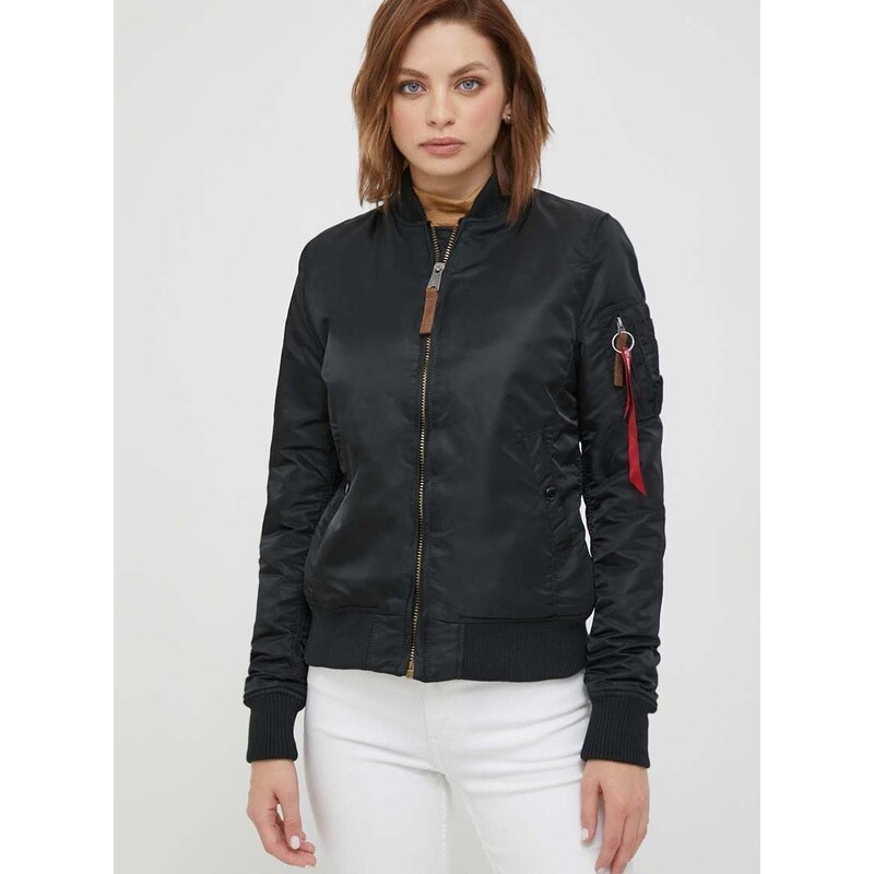 Bomber bunda Alpha Industries MA-1 VF 59 Wmn černá barva, přechodná