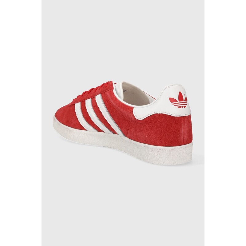 Kožené sneakers boty adidas Originals Gazelle 85 červená barva, IG0455