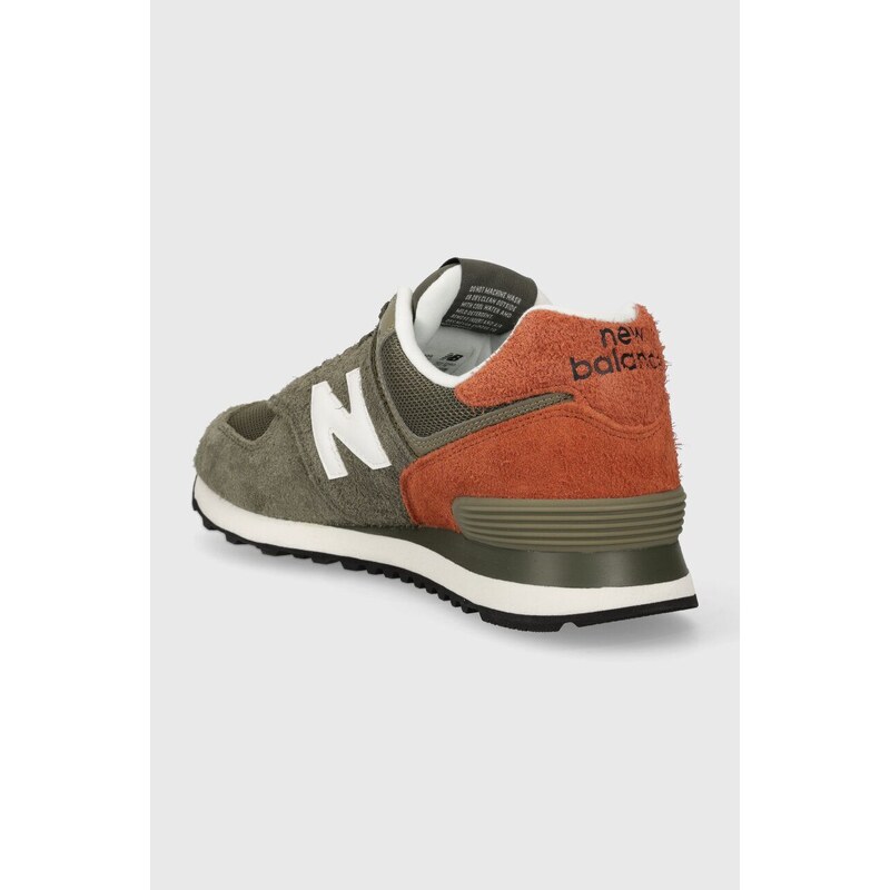 Sneakers boty New Balance 574 šedá barva, U574AGG