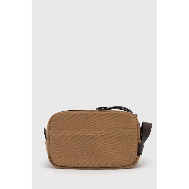 Kosmetická taška Filson Travel Kit béžová barva, FMBAG0001