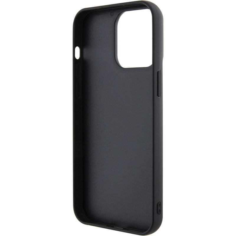 Ochranný kryt na iPhone 15 Pro MAX - Guess, Square Mirror Script Logo Black