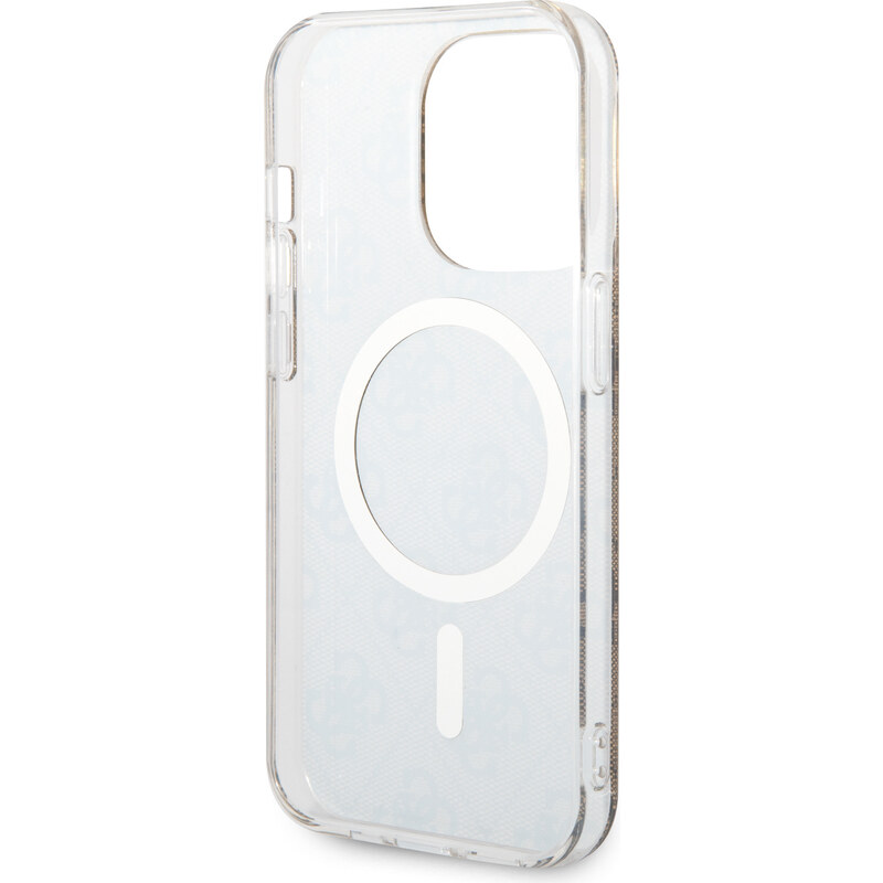 Ochranný kryt pro iPhone 15 Pro - Guess, 4G IML MagSafe Brown
