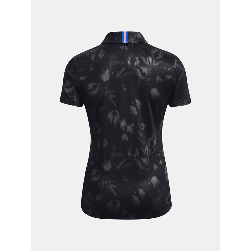 Under Armour Tričko UA Zinger Blur Polo-BLK - Dámské