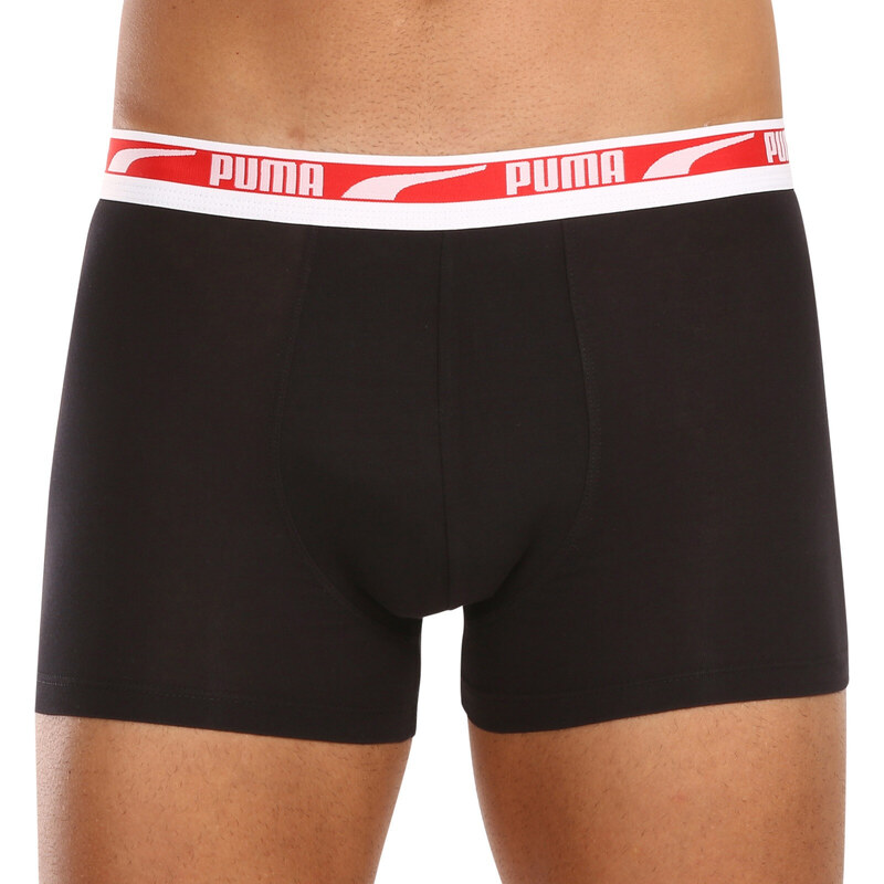 2PACK pánské boxerky Puma černé (701221416 004)