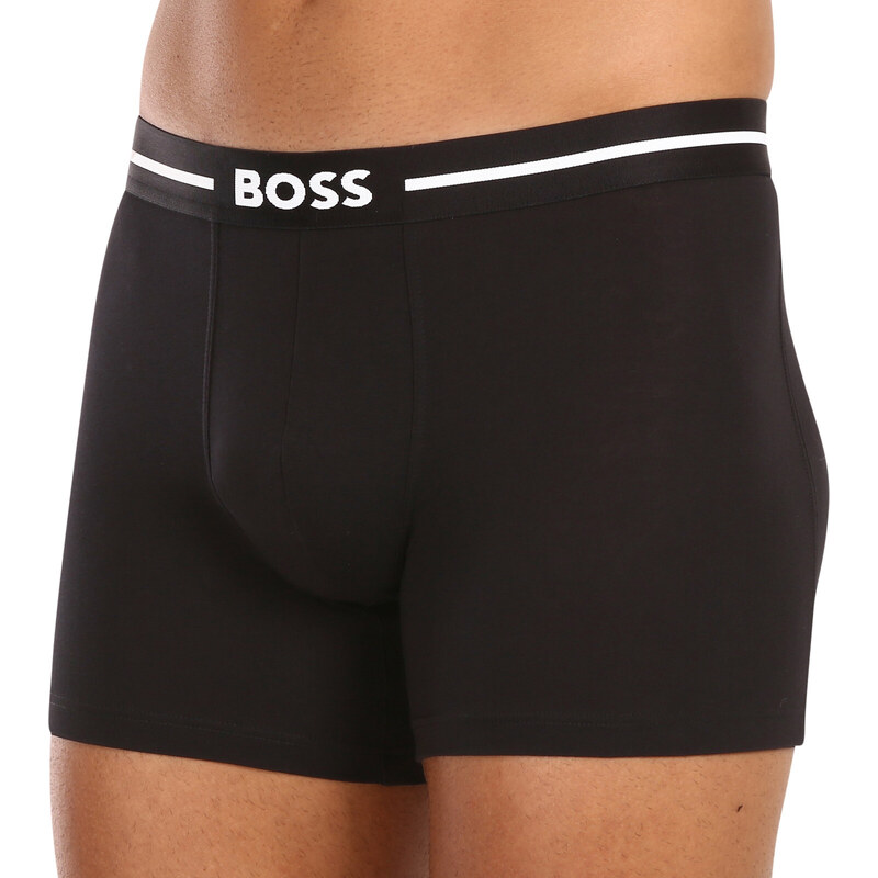 3PACK pánské boxerky BOSS černé (50510698 001)