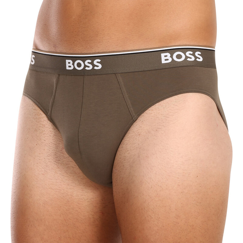 3PACK pánské slipy Hugo Boss vícebarevné