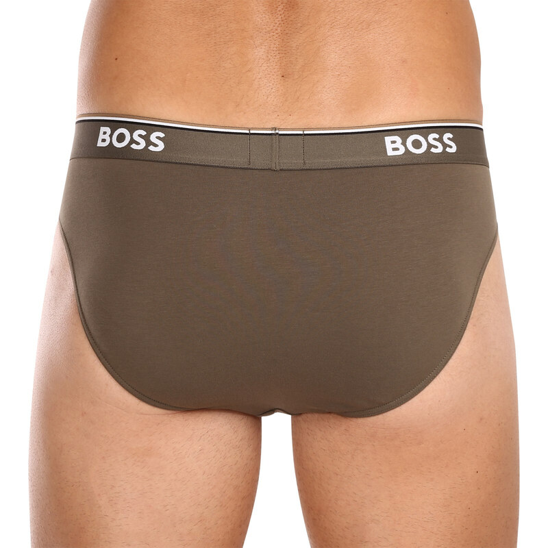 3PACK pánské slipy Hugo Boss vícebarevné