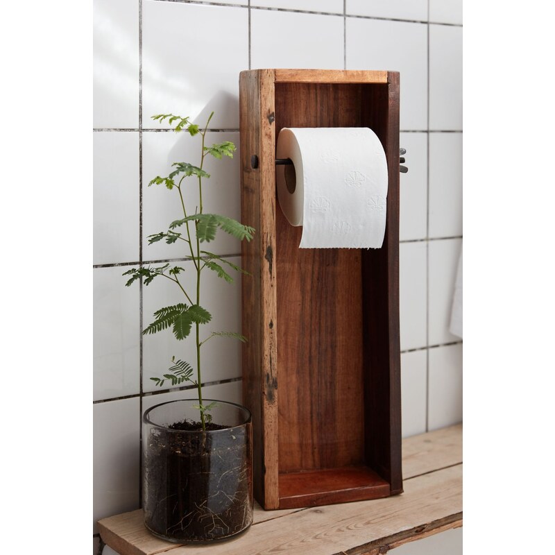 IB LAURSEN Držák na toaletní papír Unique Wood