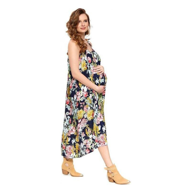 Pinel Těhotenské šaty Leona květinové