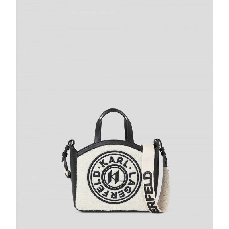 KABELKA KARL LAGERFELD K/CIRCLE SM TOTE SHEARLING