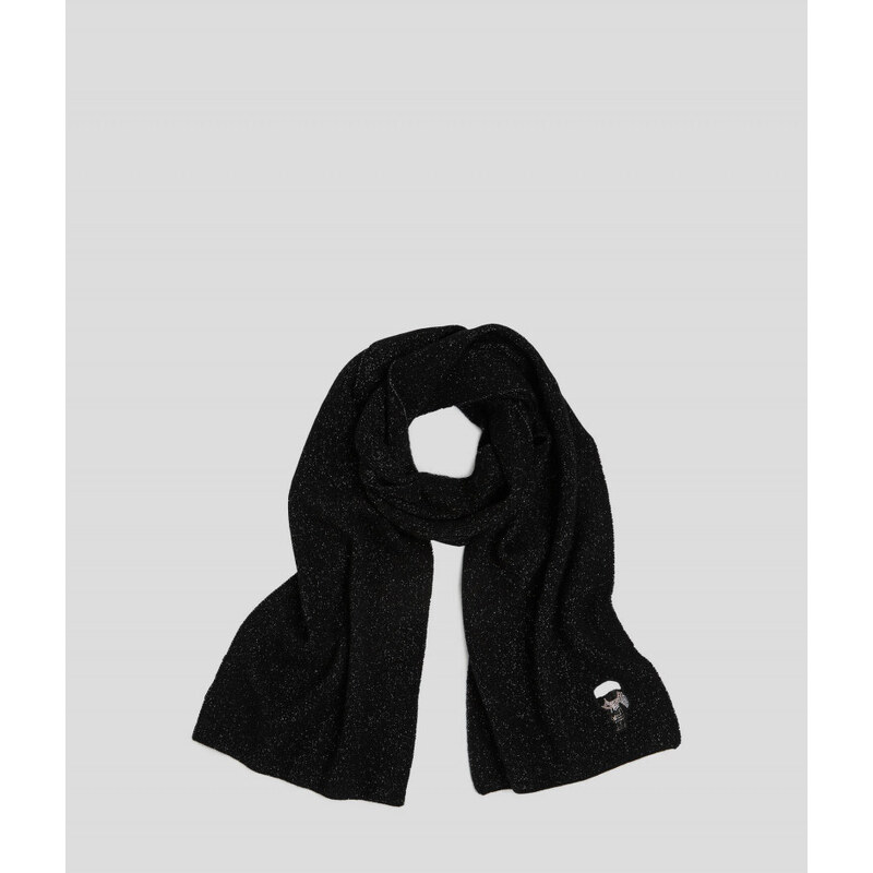 ŠÁLA KARL LAGERFELD K/IKONIK 2.0 LUR SCARF