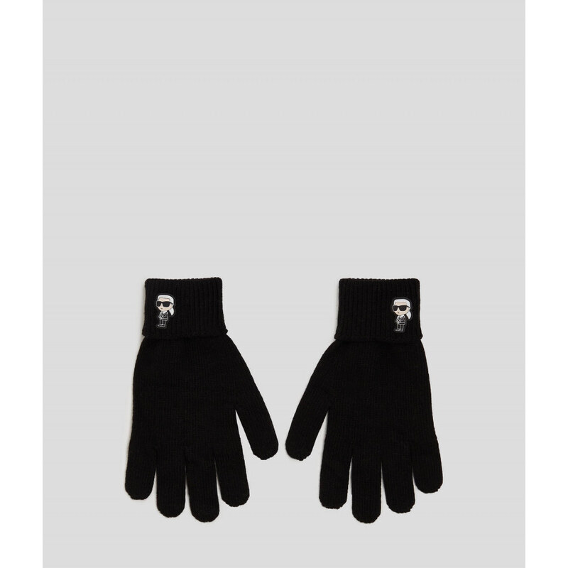 RUKAVICE KARL LAGERFELD K/IKONIK 2.0 KNIT FF GLOVE