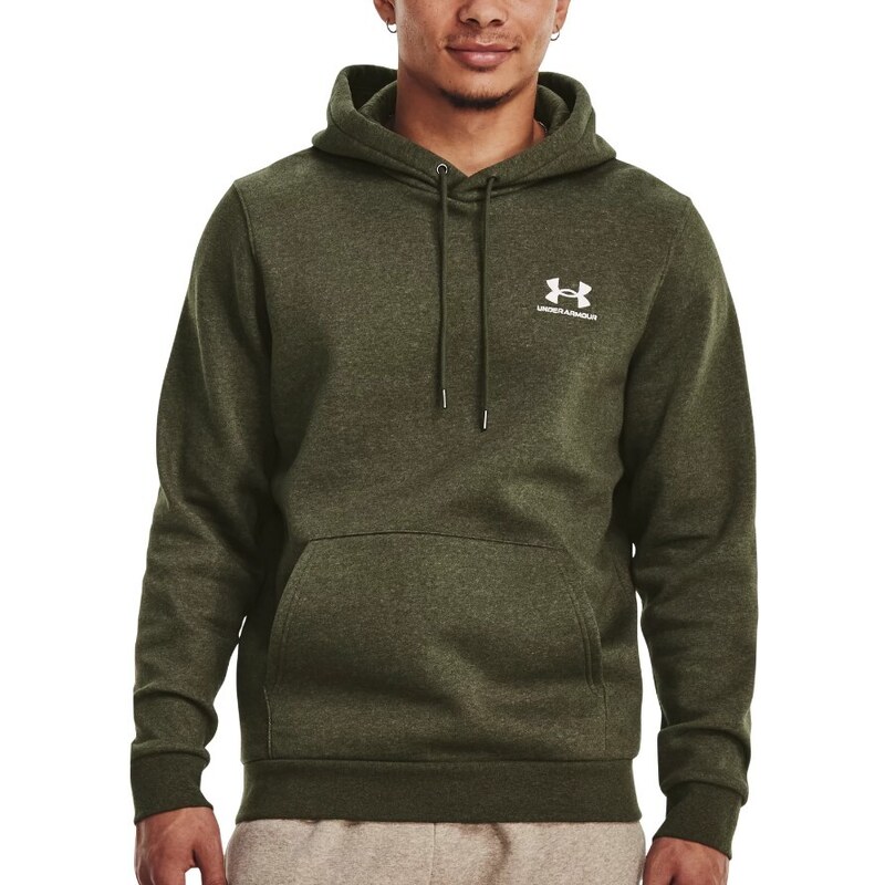 Mikina s kapucí Under Armour Essential Fleece Hoody Grün F391 1373880-391