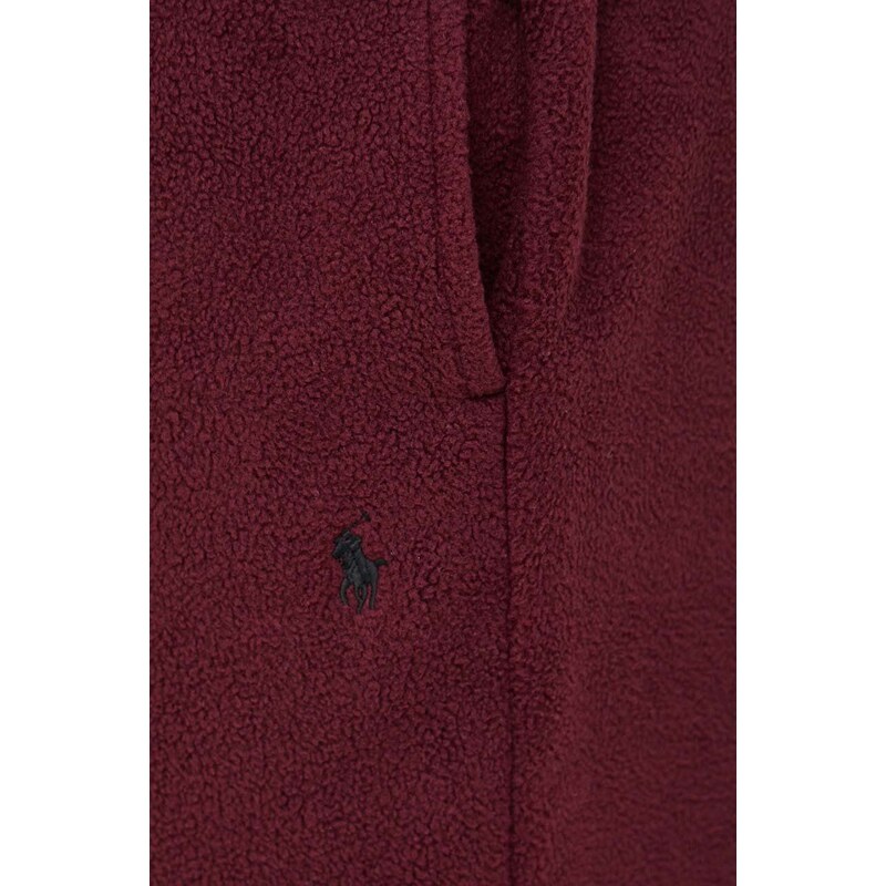 Kalhoty Polo Ralph Lauren vínová barva