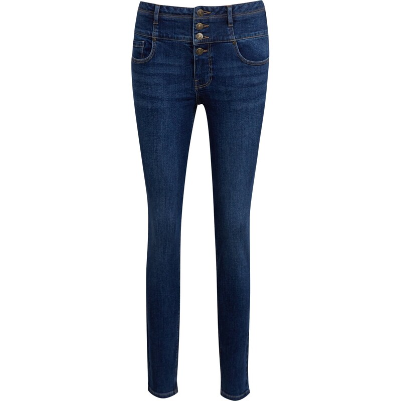 Orsay Tmavě modré dámské slim fit džíny - Dámské