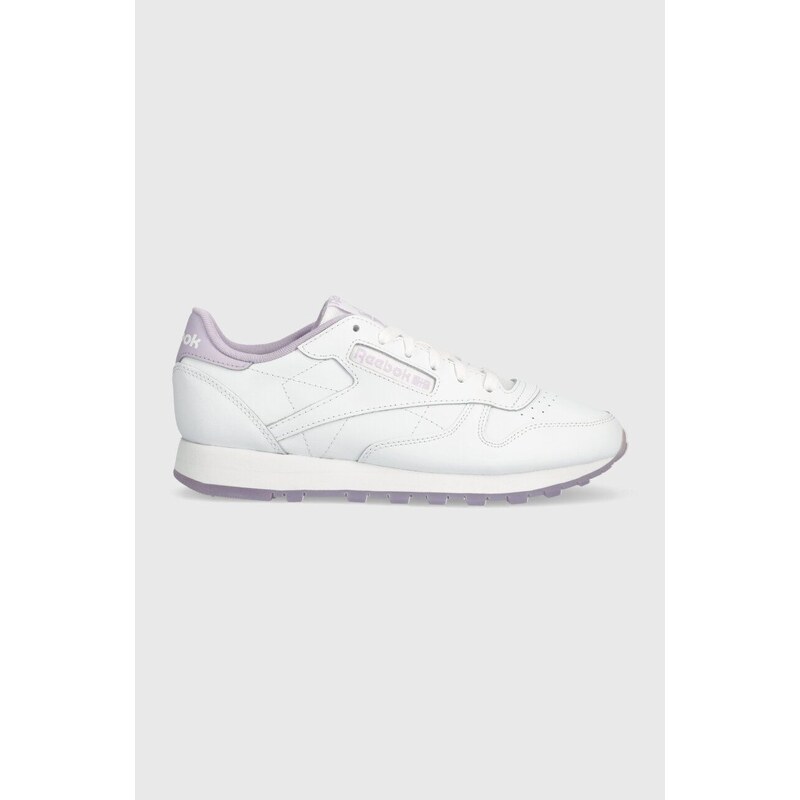 Kožené sneakers boty Reebok Classic CLASSIC LEATHER bílá barva