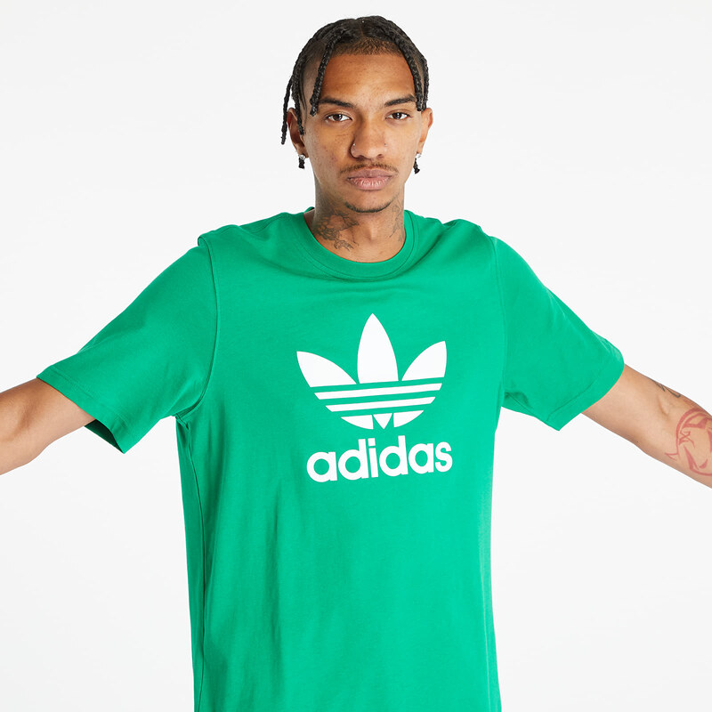 adidas Originals Pánské tričko adidas Trefoil T-Shirt Green/ White