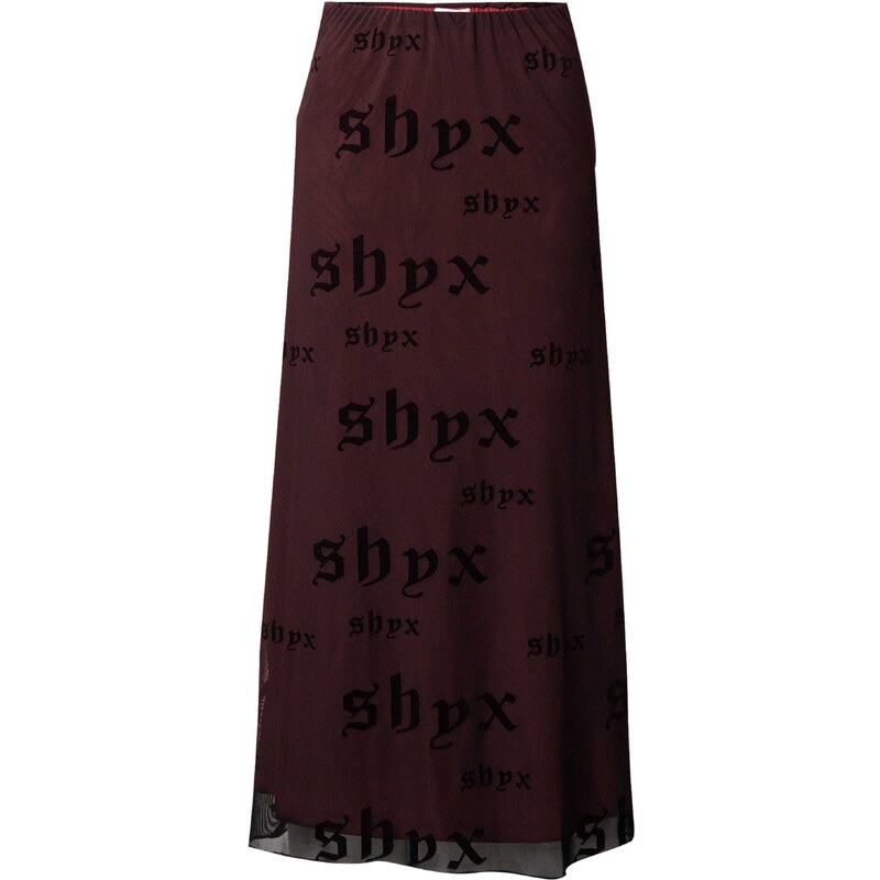 SHYX Sukně Nia bordó / černá 109351608