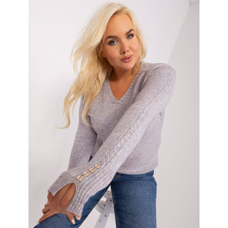 P-M Sweater-PM-SW-PM-3817.07-grey 107005496