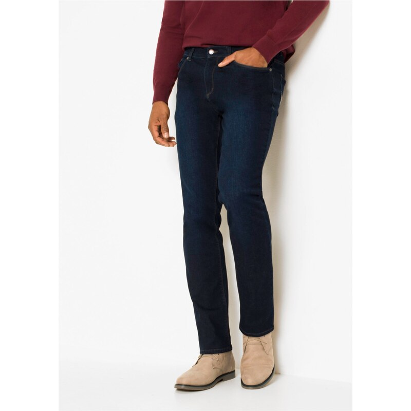 bonprix Multi strečové džíny Regular Fit, Straight, s pružným