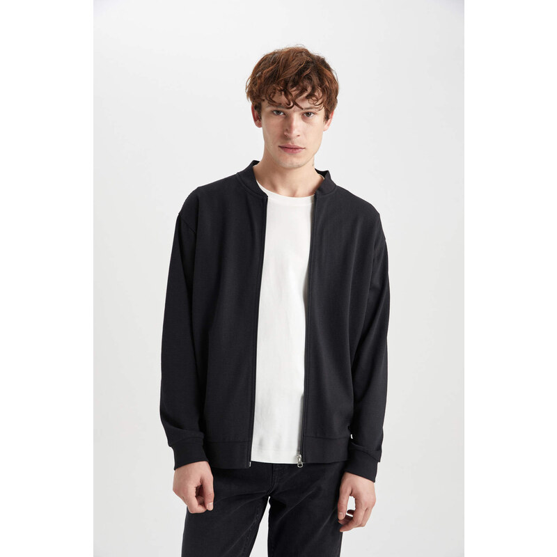 DEFACTO Regular Fit Crew Neck Cardigan