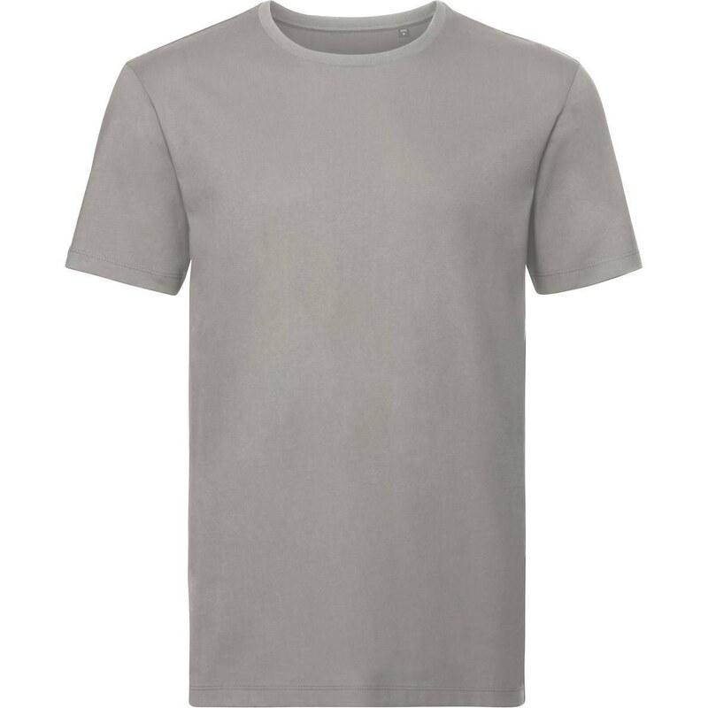 Beige Mens T-shirt Pure Organic Russell