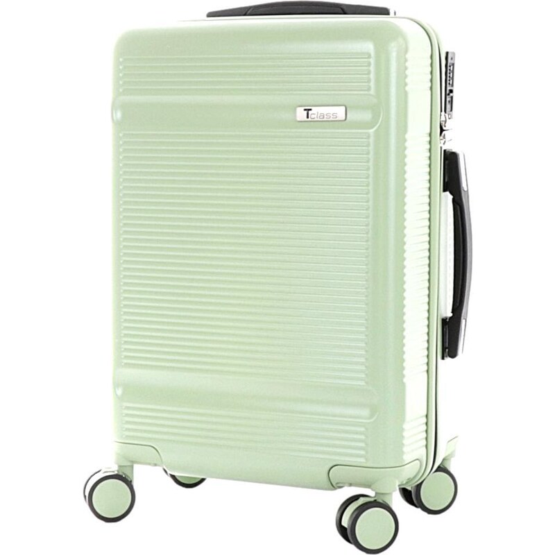 Palubní cestovní kufr T-class 2218, zelená, M, 40 l, 55 x 38 x 23 cm