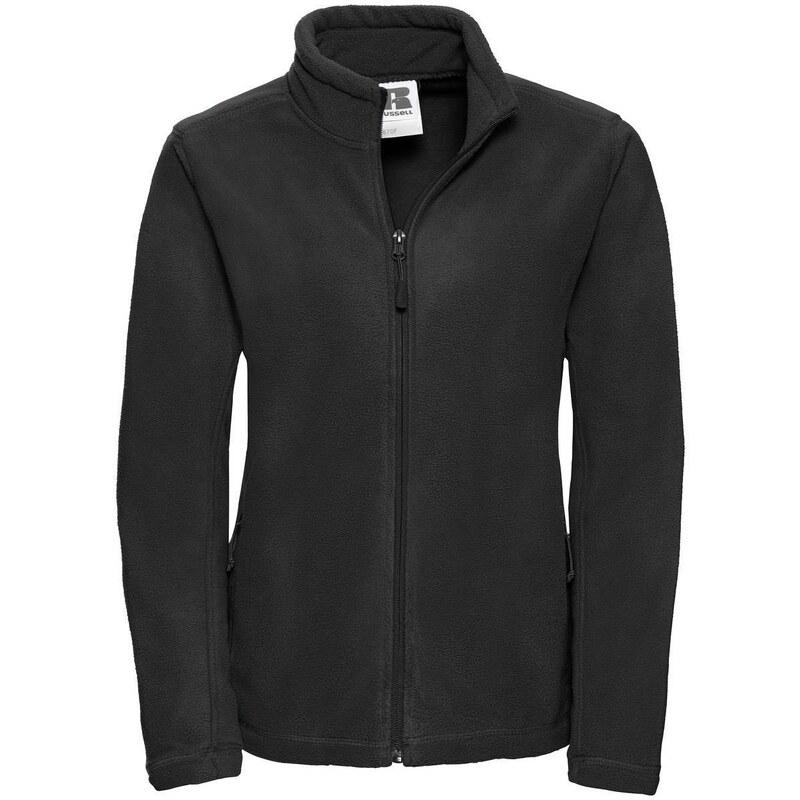 Black Womens Fleece Outdoor Fleece Russell