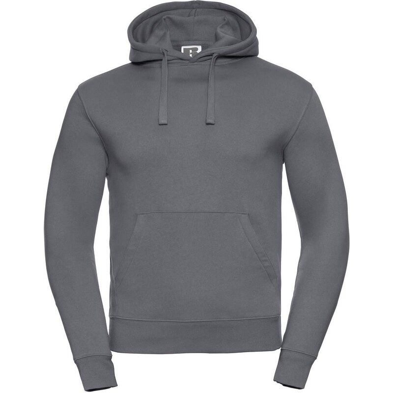 Dark grey mens hoodie Authentic Russell
