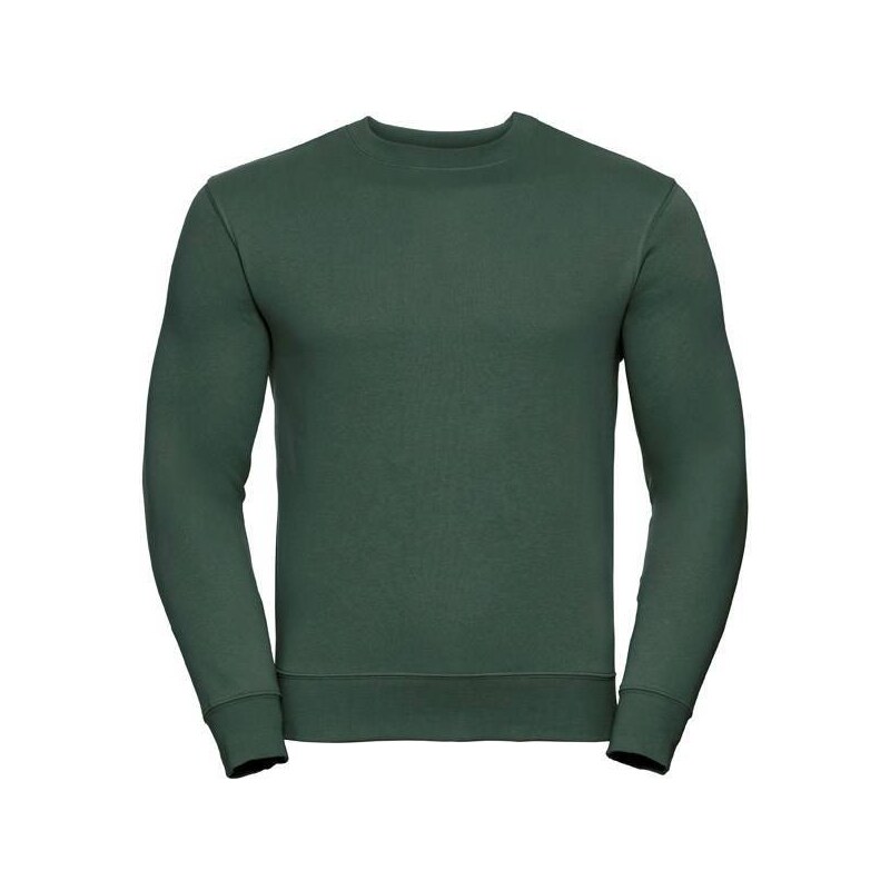 Green mens sweatshirt Authentic Russell