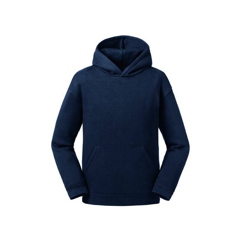 Navy blue children's hoodie Authentic Russell