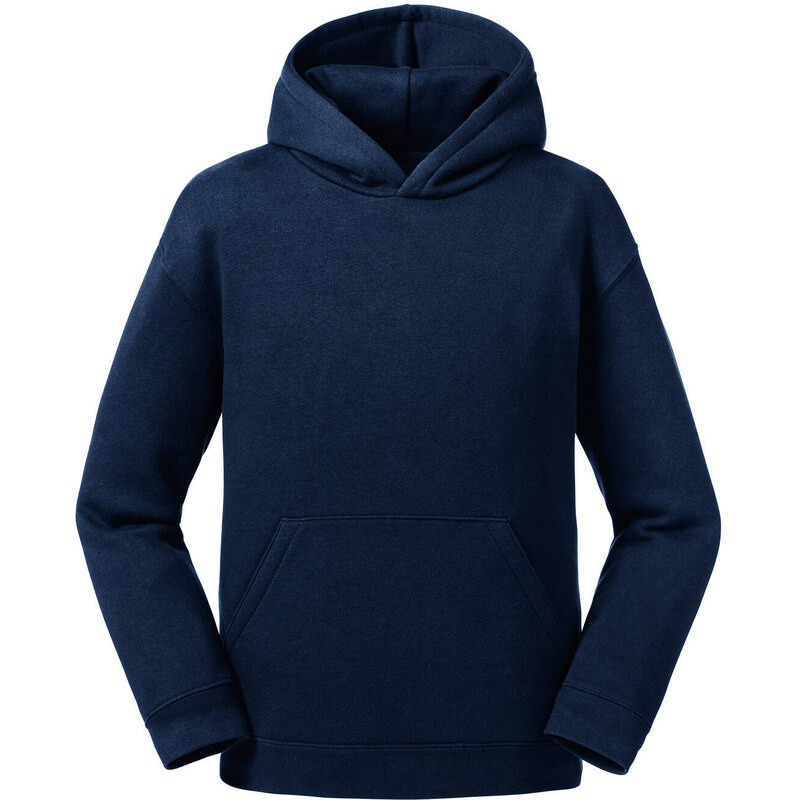 Navy blue children's hoodie Authentic Russell