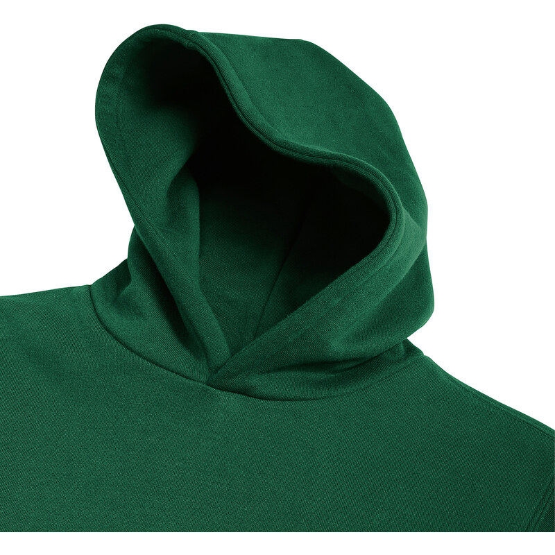 Green children's hoodie Authentic Russell