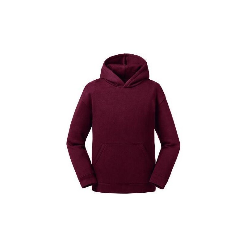 Burgundy children's hoodie Authentic Russell