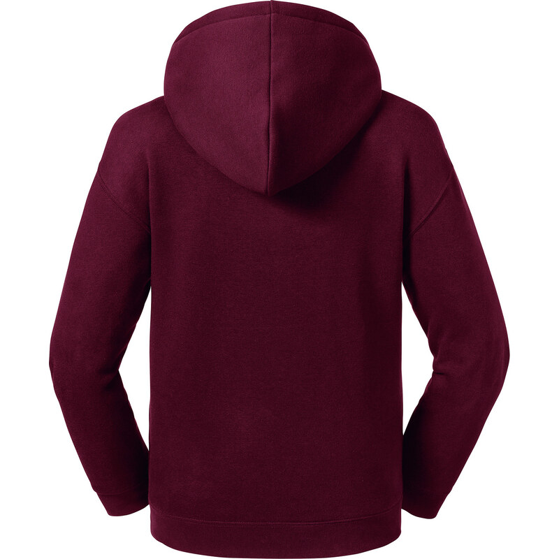 Burgundy children's hoodie Authentic Russell