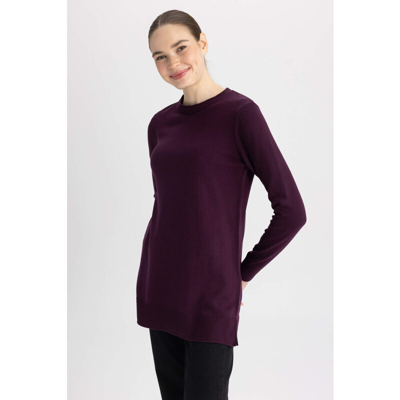 DEFACTO Regular Fit Crew Neck Tunic