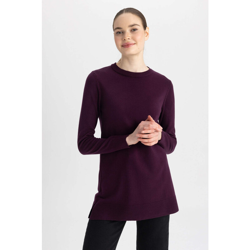 DEFACTO Regular Fit Crew Neck Tunic