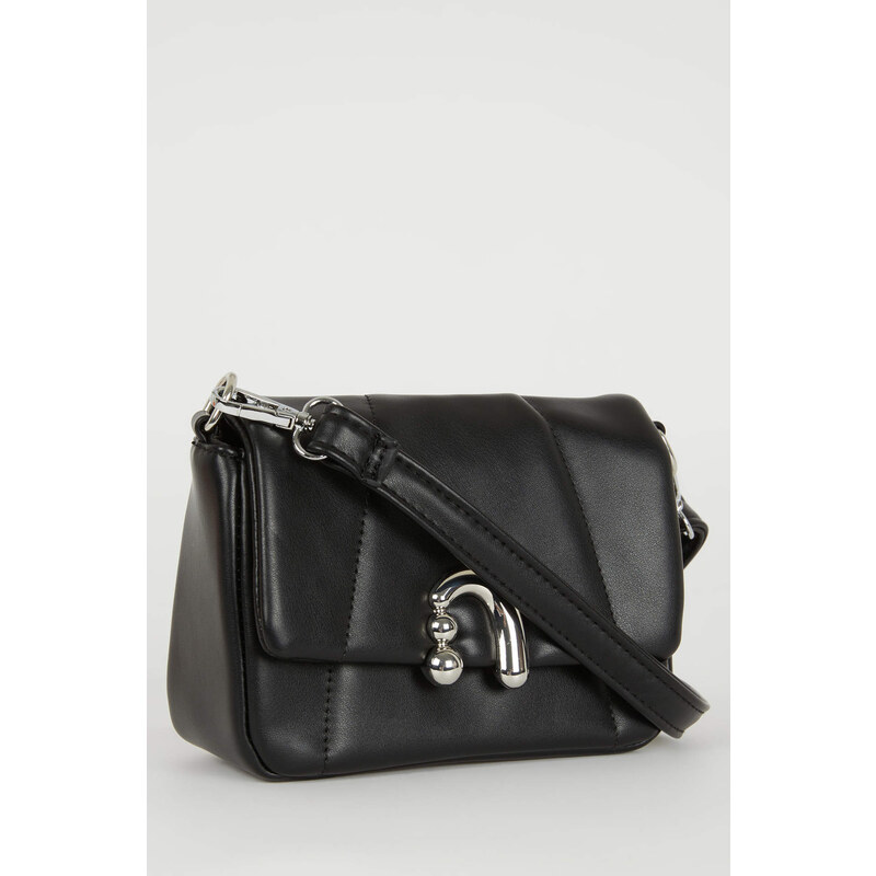 DEFACTO Faux Leather Crossbody Bag