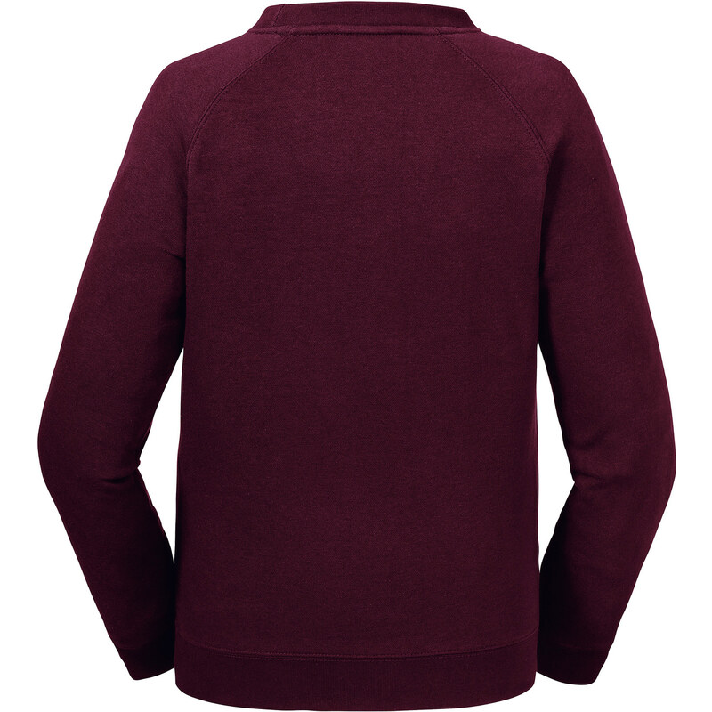 Burgundy sweatshirt Raglan - Authentic Russell