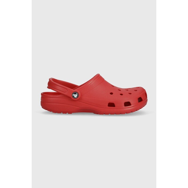 Pantofle Crocs Classic červená barva, 10001