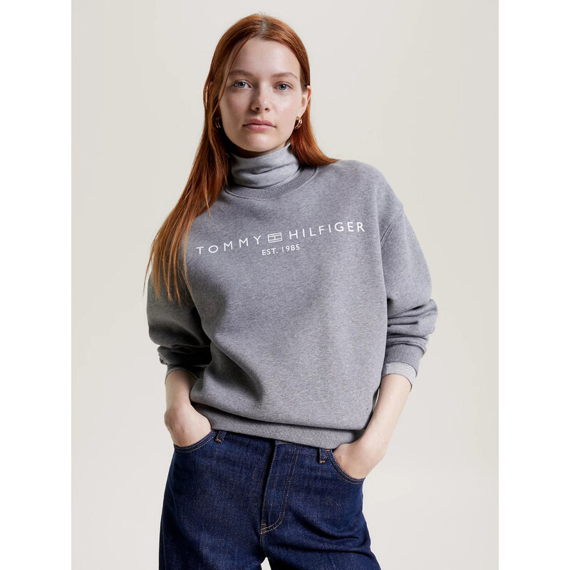 Tommy Hilfiger dámská šedá mikina
