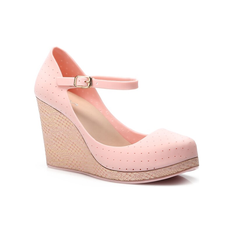 VICES Dámské boty na klínku Jelly Sue růžové Velikost: 36, Barva: růžová