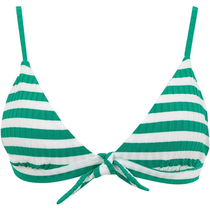 DEFACTO Regular Fit Striped Bikini Top