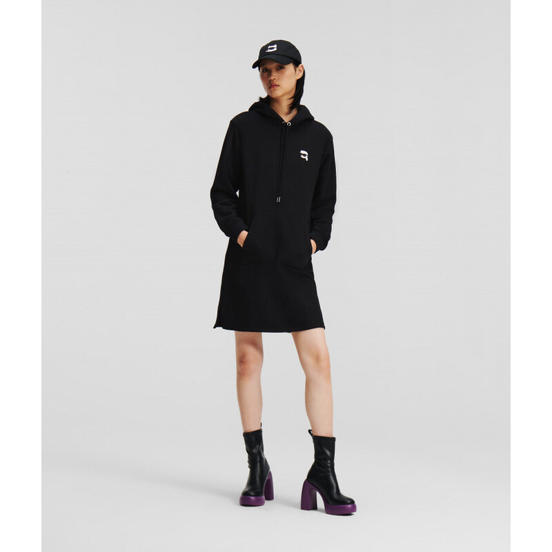 ŠATY KARL LAGERFELD IKONIK 2.0 HOODED DRESS