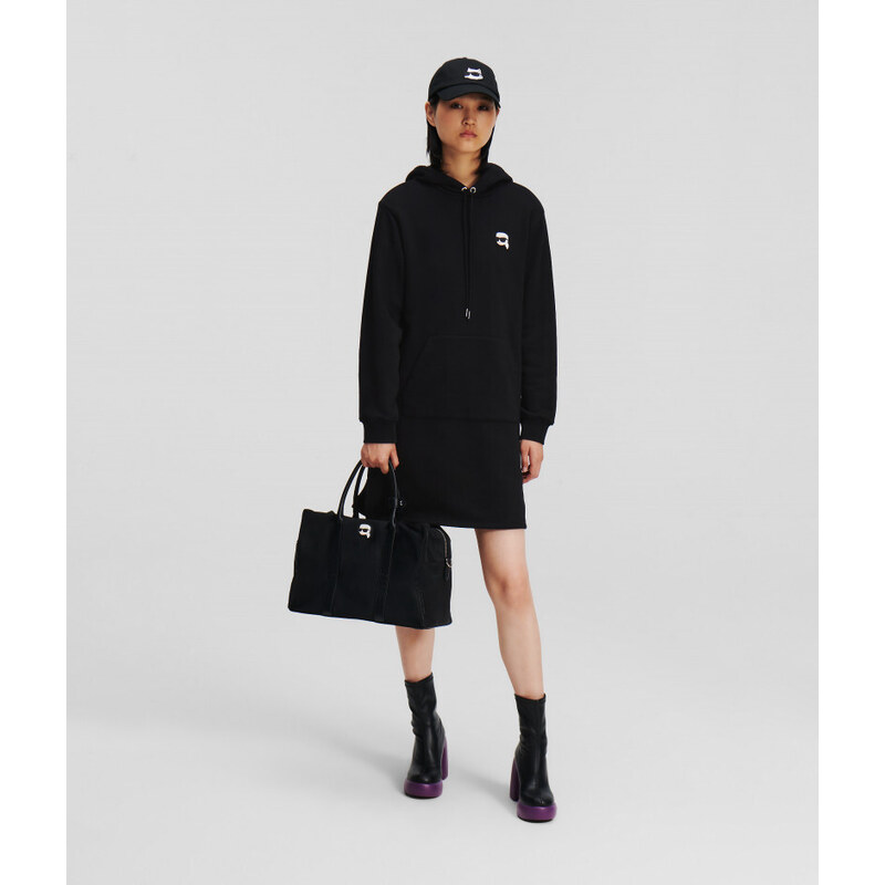 ŠATY KARL LAGERFELD IKONIK 2.0 HOODED DRESS