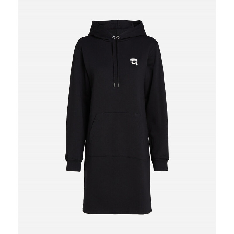 ŠATY KARL LAGERFELD IKONIK 2.0 HOODED DRESS